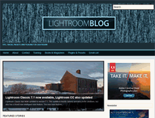 Tablet Screenshot of lightroom-blog.com